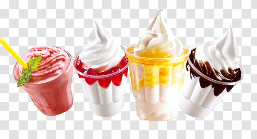 Ice Cream Sundae Smoothie Gelato - Toppings Transparent PNG