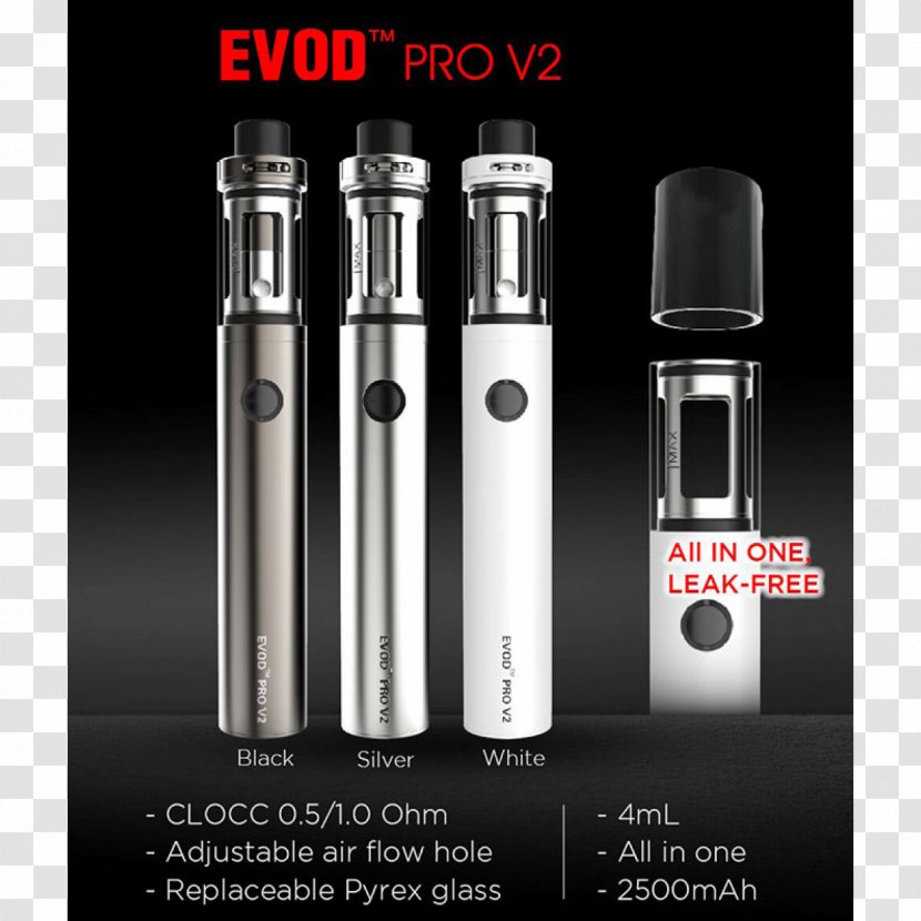 Electronic Cigarette Atomizer Electric Battery Clearomizér Ohm - Bottle - By Transparent PNG