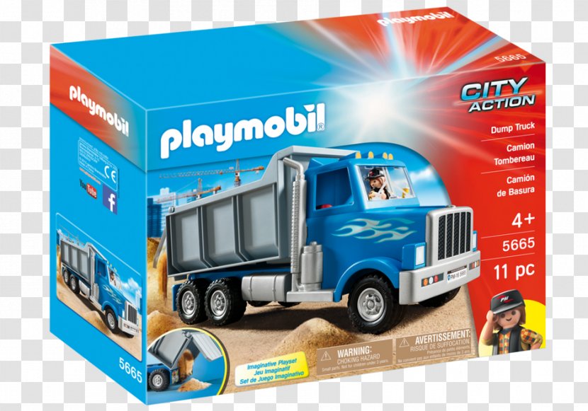 Playmobil Amazon.com Dump Truck Toy - Mode Of Transport Transparent PNG