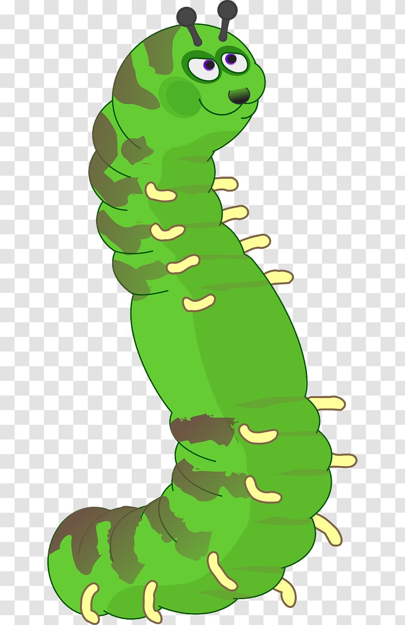 Clip Art Openclipart Vector Graphics Caterpillar Free Content - Very Hungry Transparent PNG