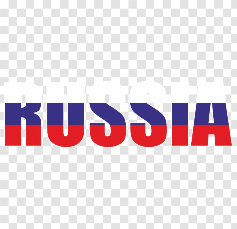 Logo Brand Font Product Line - RUSSIA FLAG Transparent PNG