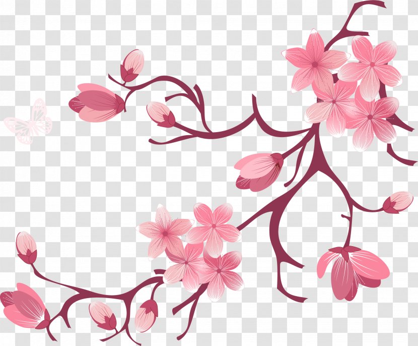 Flower Photography Clip Art - Arranging - Cherry Blossom Transparent PNG