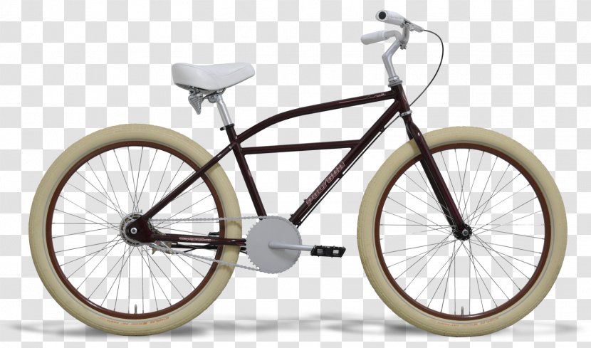 City Bicycle Cruiser Car Giant Bicycles - Mode Of Transport - Polygon Border Transparent PNG