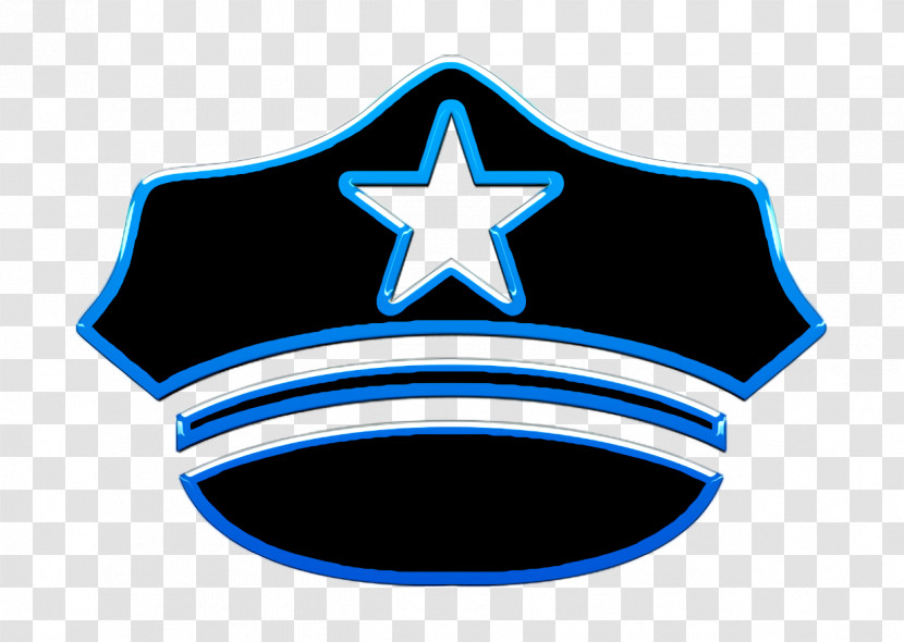 Icon Police Icon Hat Of A Policeman Icon Transparent PNG