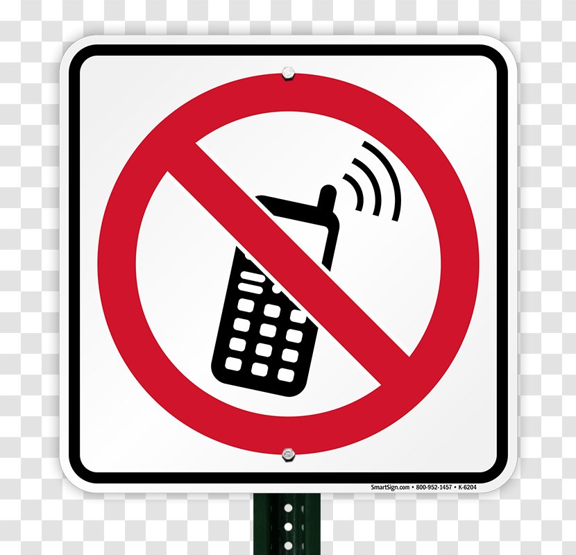 Smartphone Signage Mobile Phones And Driving Safety IPhone Text Messaging - Sign Transparent PNG