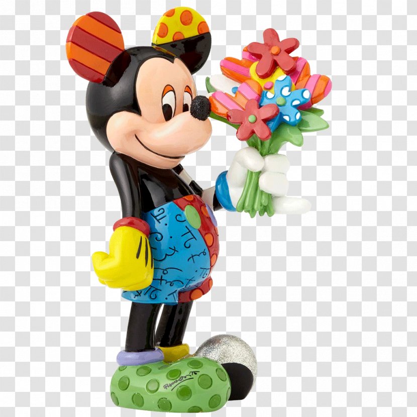 Mickey Mouse Minnie Figurine Artist Pop Art - Birthday Transparent PNG