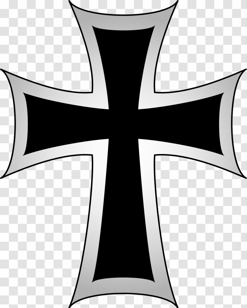 Christian Cross Teutonic Knights Christianity Celtic - Papal Transparent PNG