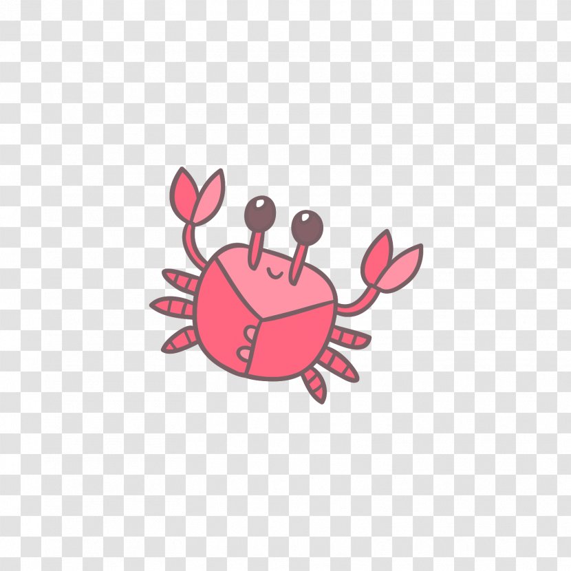 Crab Harold And Maude Logo Illustration - Frame - Red Transparent PNG