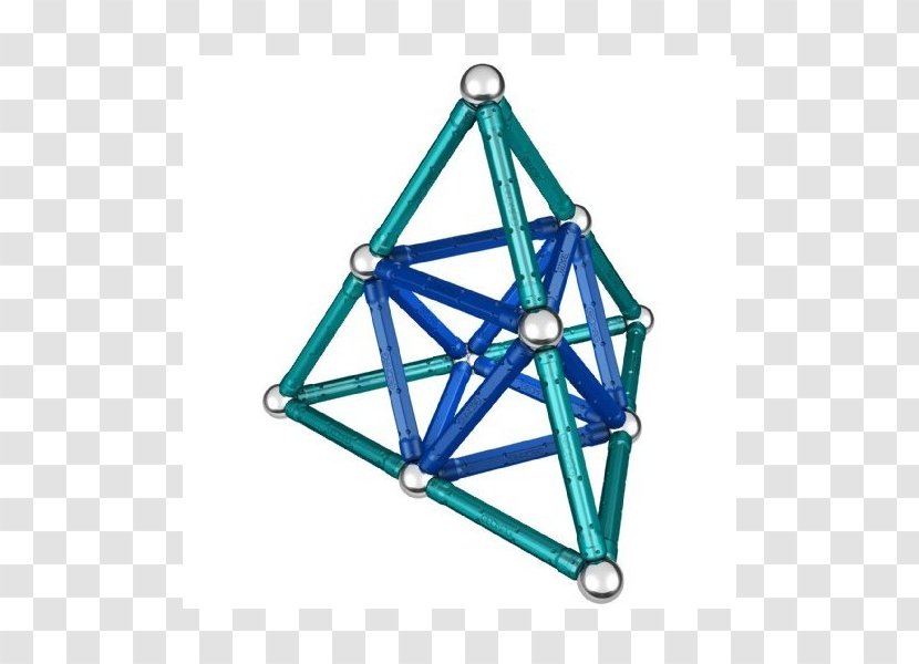 Geomag Construction Set Toy Architectural Engineering Craft Magnets - Creativity Transparent PNG