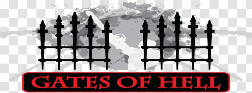 Logo Brand Recreation Font - Gates Of Hell Transparent PNG