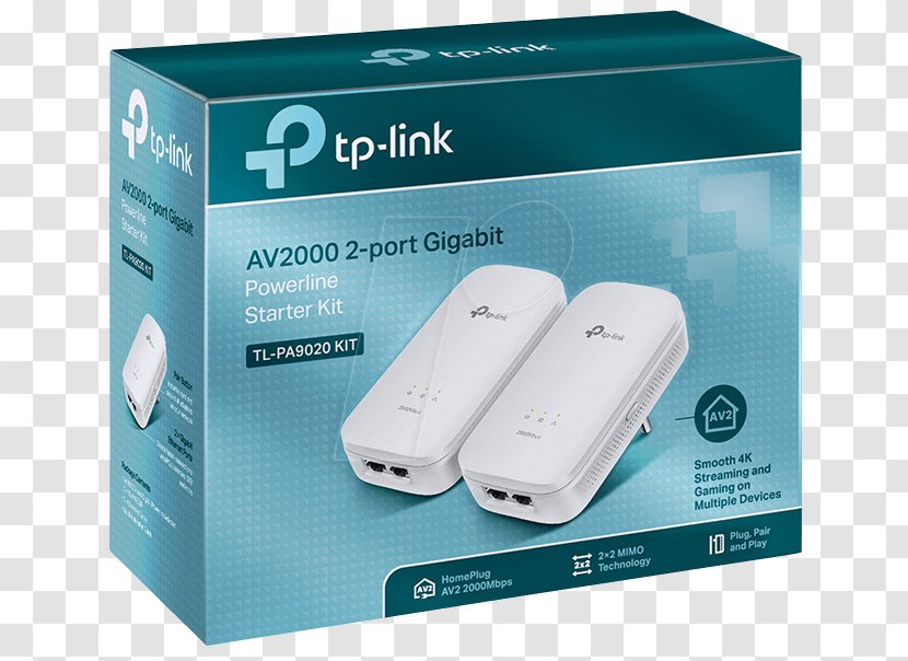 Power-line Communication TP-LINK TL-WPA8630P KIT HomePlug Wi-Fi - Electronic Device - Tplink Transparent PNG