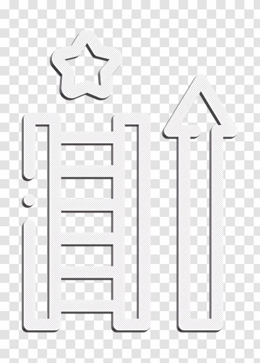 Ladder Icon Stairs Icon Winning Icon Transparent PNG