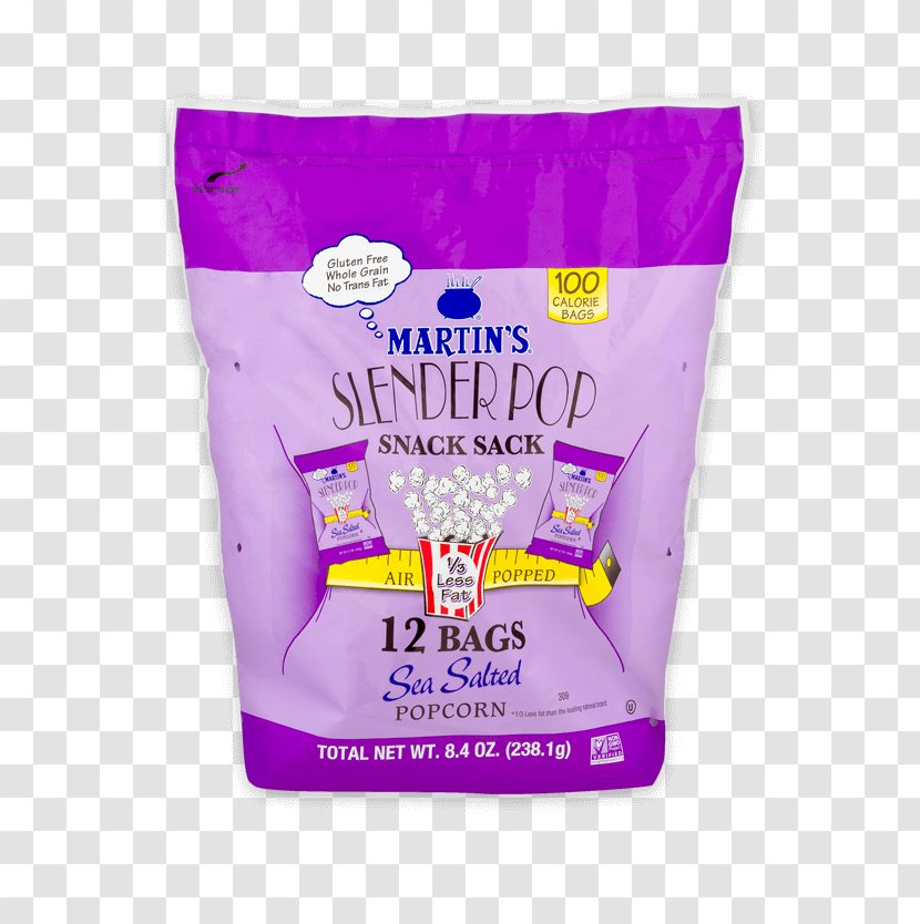 Popcorn Salt Snack Calorie Flavor - Violet Transparent PNG