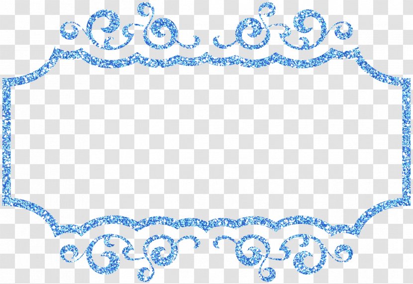 Picture Frames Decorative Arts Ornament Clip Art - Glitter Border Transparent PNG