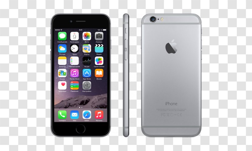 IPhone 6 Plus 7 Apple X - Mobile Phone - Iphone Transparent PNG