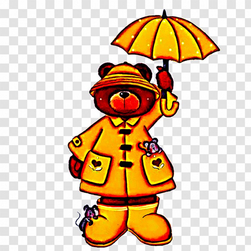 Orange - Yellow - Fictional Character Umbrella Transparent PNG
