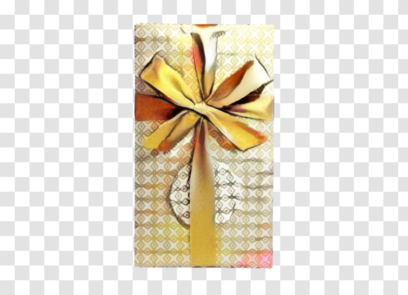 Orange Ribbon - Wrapping Paper - Gift Transparent PNG