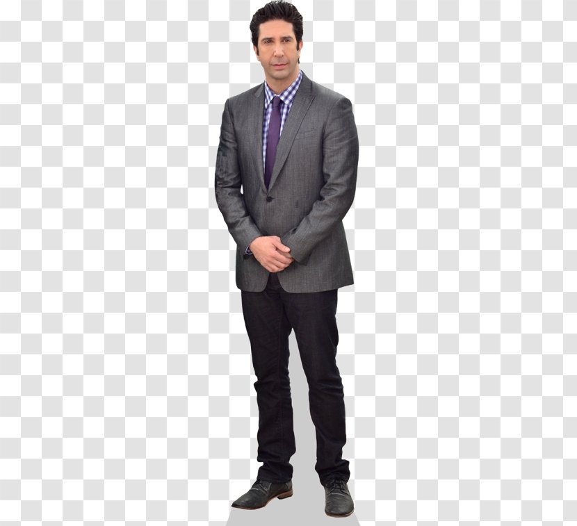 Blazer David Schwimmer Suit Clothing Tuxedo - Gentleman - Bollywood Stars In Real Life Transparent PNG