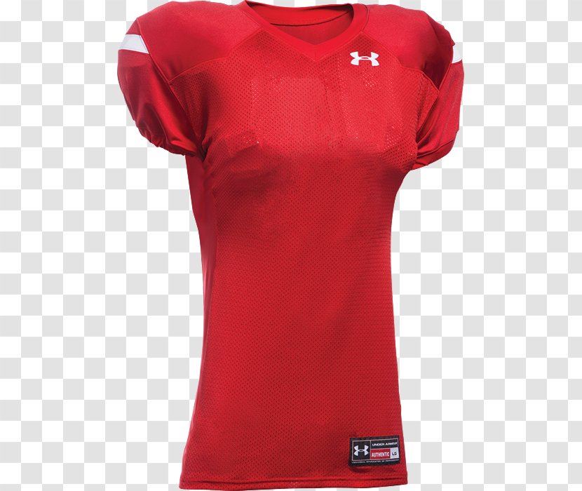 T-shirt Shoulder Sleeve Product - Neck - American Football Jersey Transparent PNG