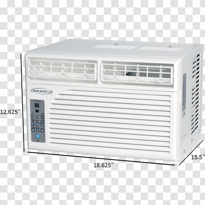 Window Air Conditioning British Thermal Unit Dehumidifier Airflow Transparent PNG