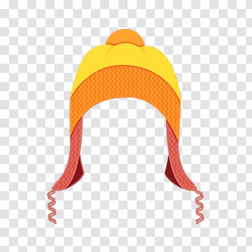 Orange - Cap - Bonnet Hat Transparent PNG