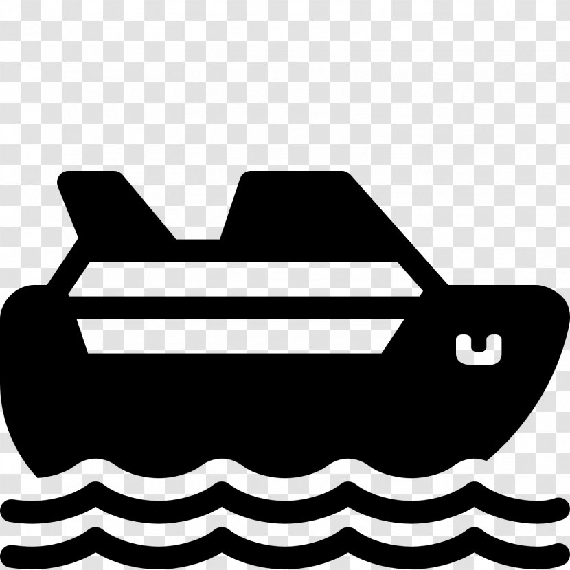 Clip Art Ship - Blackandwhite - Project Icon Cruise Transparent PNG