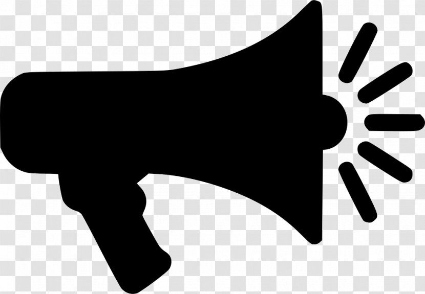 Clip Art Megaphone - Thumb Transparent PNG