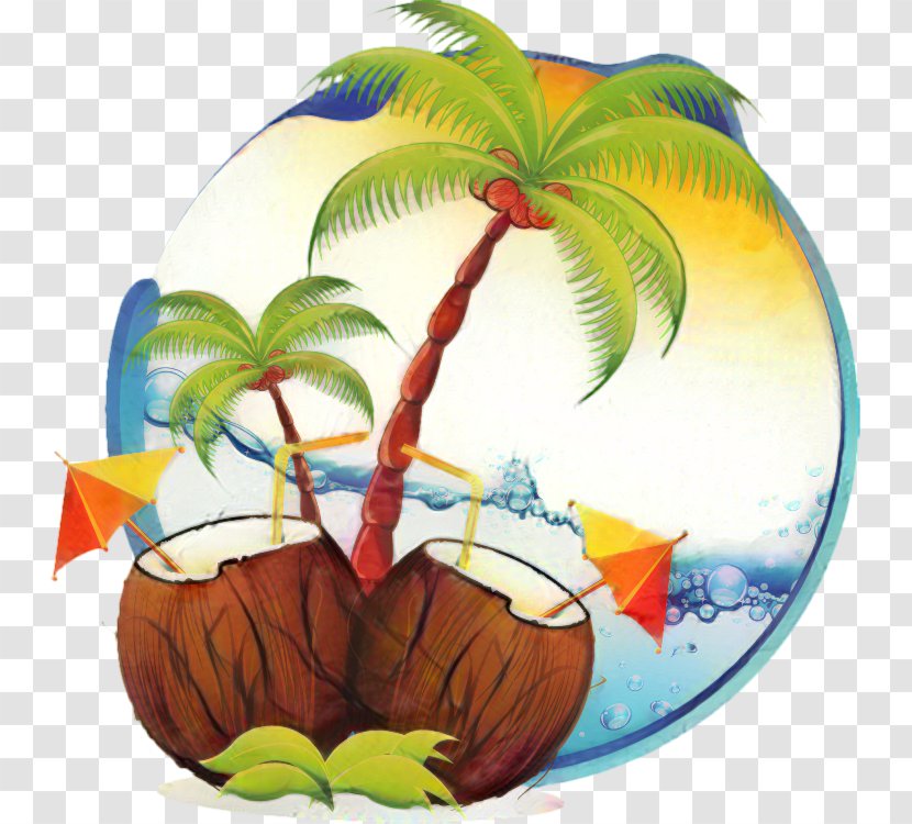Coconut Tree Cartoon - Nepenthes - Tropics Transparent PNG
