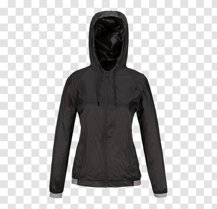 Jacket Hoodie Clothing Windbreaker Coat - Piumino - Girls With Hood Transparent PNG
