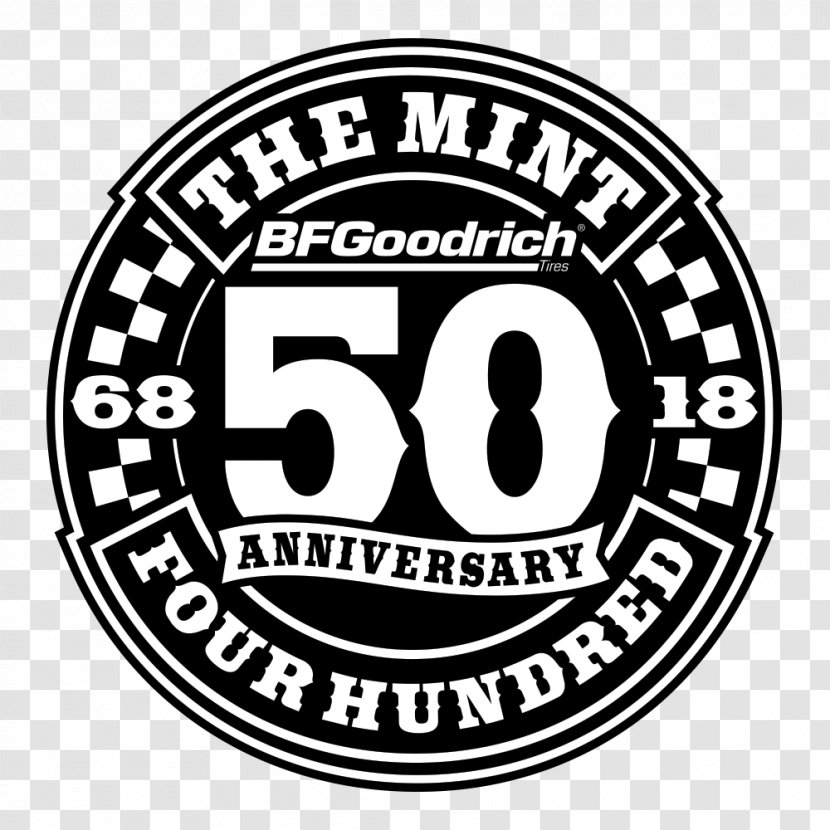 The Mint Las Vegas Car 400 Best In Desert Side By - Black And White - 50th Anniversary Transparent PNG