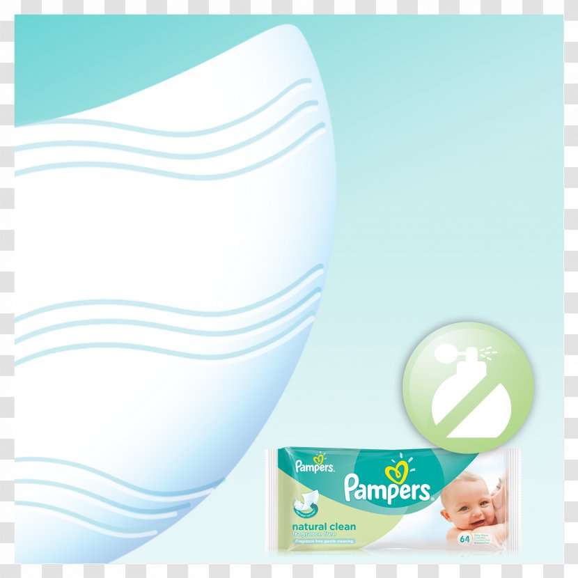 Diaper Pampers Natural Clean Baby Wipes Infant - Sensitive Transparent PNG