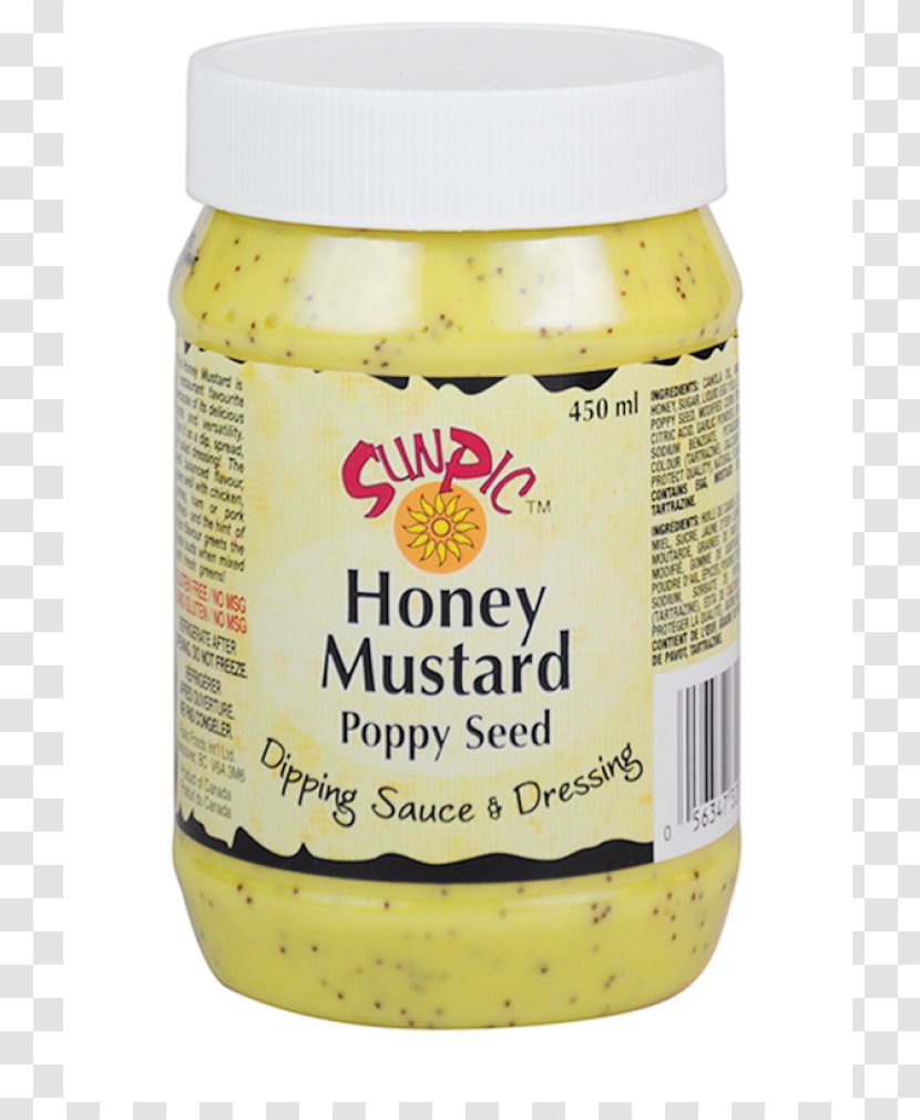 Mustard Flavor - Condiment - Poppy Seed Transparent PNG