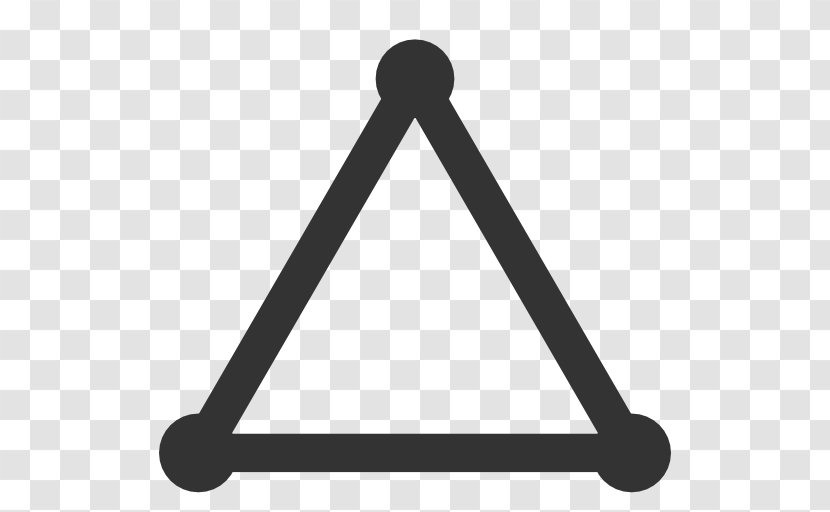 Pointer Triangle Symbol - Triangles Vector Transparent PNG