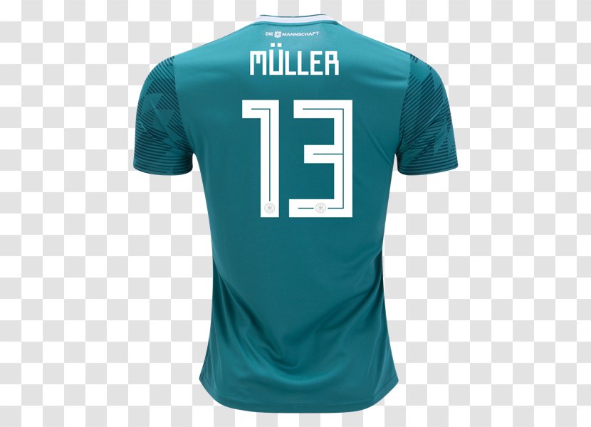 2018 World Cup Germany National Football Team 2014 FIFA 2010 Jersey - Electric Blue - Adidas Transparent PNG