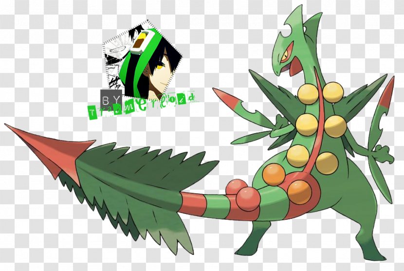 Pokémon Omega Ruby And Alpha Sapphire Red Blue Sceptile Art - Tree - Fictional Character Transparent PNG
