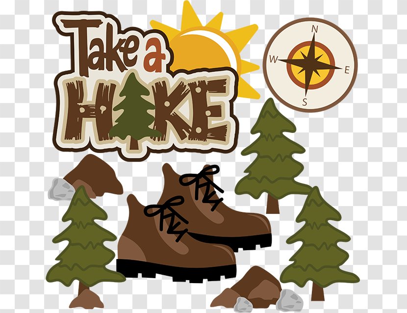 Hiking Boot Camping Clip Art - Hiker Cliparts Transparent Transparent PNG