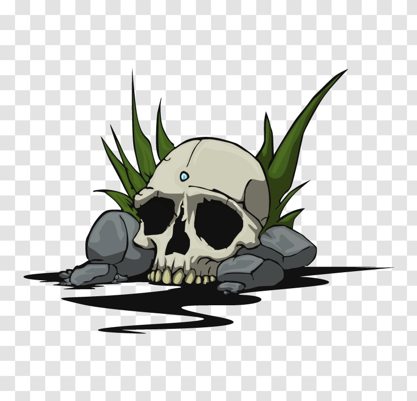 Skull Character Fiction Transparent PNG