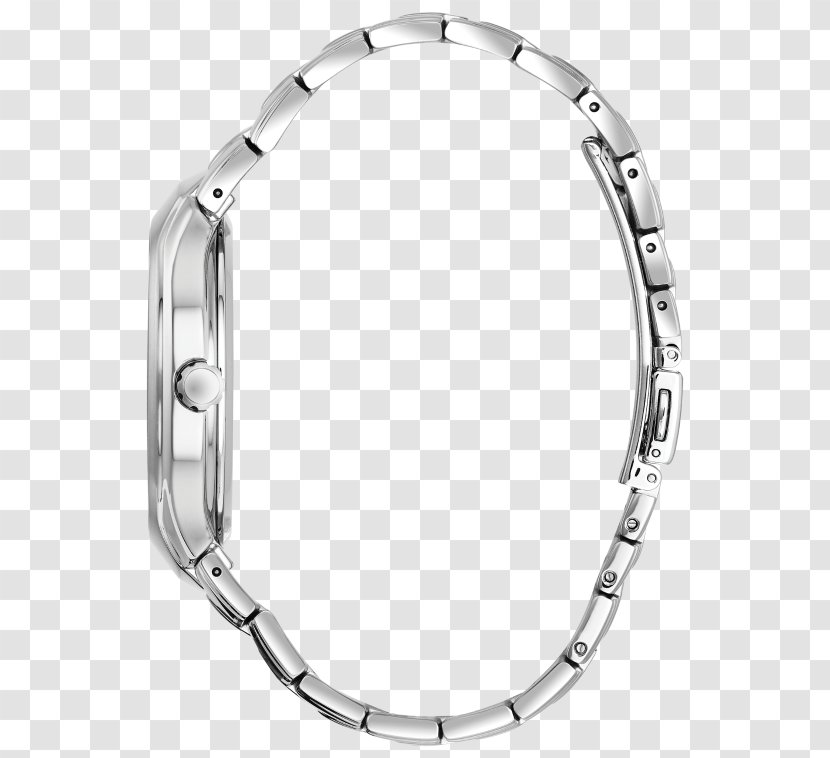 Bulova Watch Bracelet Jewellery Quartz Clock - Silhouette Transparent PNG