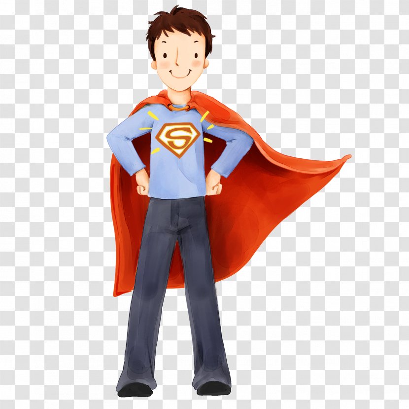 Fathers Day Son - Father - Men's Superman Clothing Transparent PNG