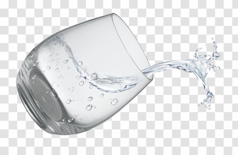Reverse Osmosis Glass Drinking Water Cup - Stemware Transparent PNG
