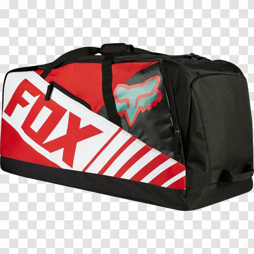 Fox Racing Bag Backpack Motorcycle Red Transparent PNG