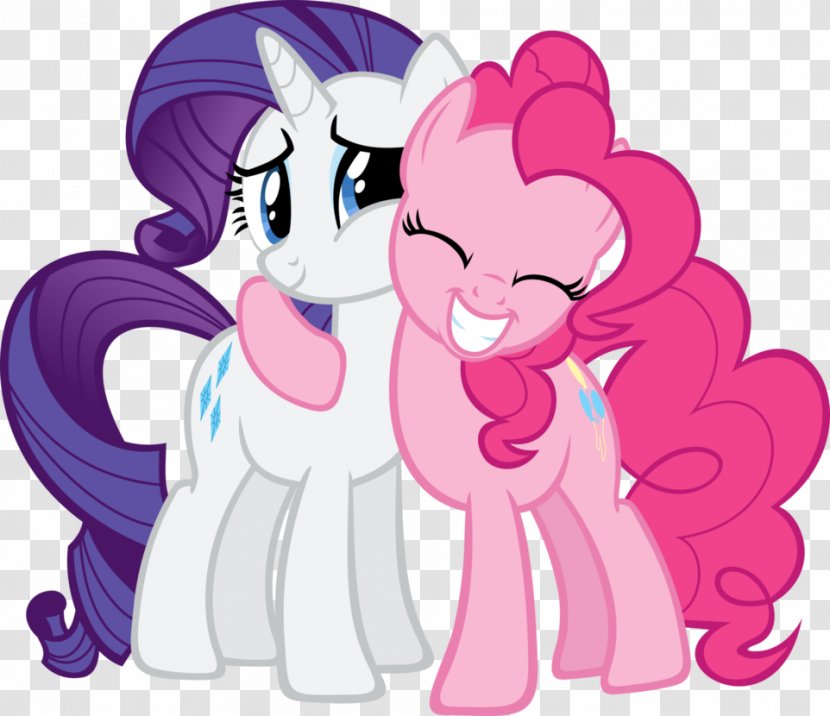 Pinkie Pie Rarity Twilight Sparkle Pony Rainbow Dash - Flower - Hug Transparent PNG