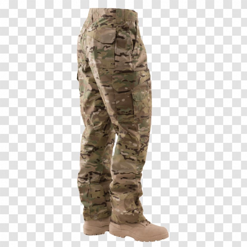 MultiCam TRU-SPEC Tactical Pants Ripstop - Zipper - Multi-style Uniforms Transparent PNG