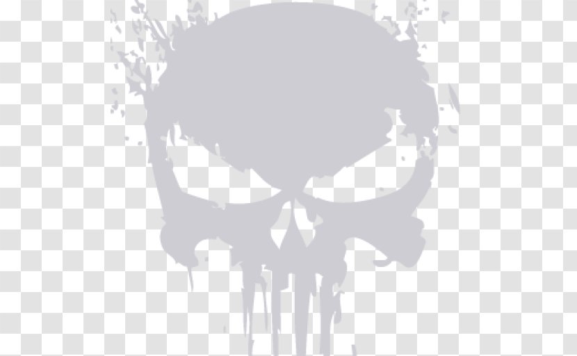 Skull Desktop Wallpaper Jaw Font Computer - Silhouette - Armory Pennant Transparent PNG