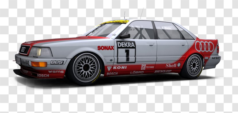 Audi V8 Quattro DTM Assetto Corsa 1992 Deutsche Tourenwagen Meisterschaft - Play Vehicle Transparent PNG