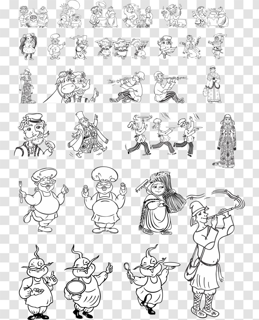 Drawing Cartoon Obelix - Work Of Art - Fairy Tale Characters Transparent PNG