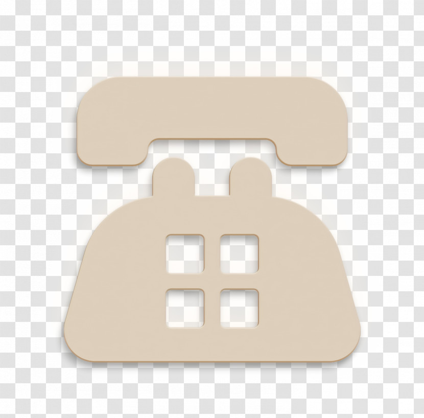 Material Devices Icon Technology Icon Old Telephone Icon Transparent PNG