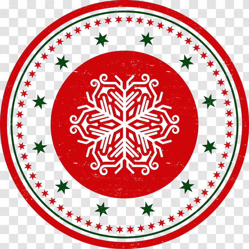 Christmas Stamp Transparent PNG