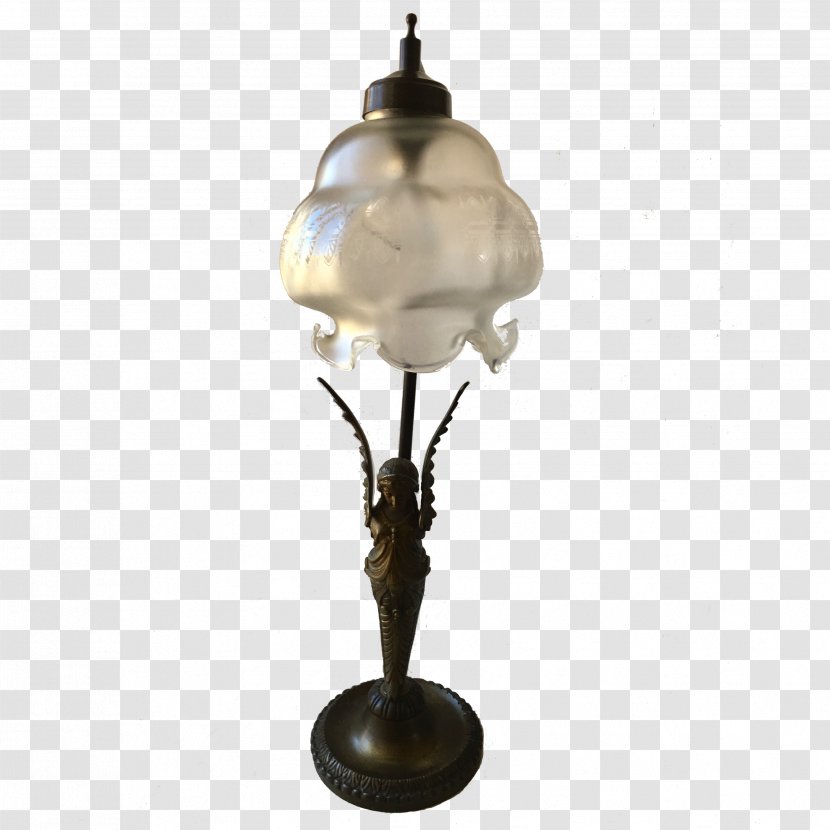 Art Nouveau Table Light Fixture Deco Furniture - Antique Shop Transparent PNG