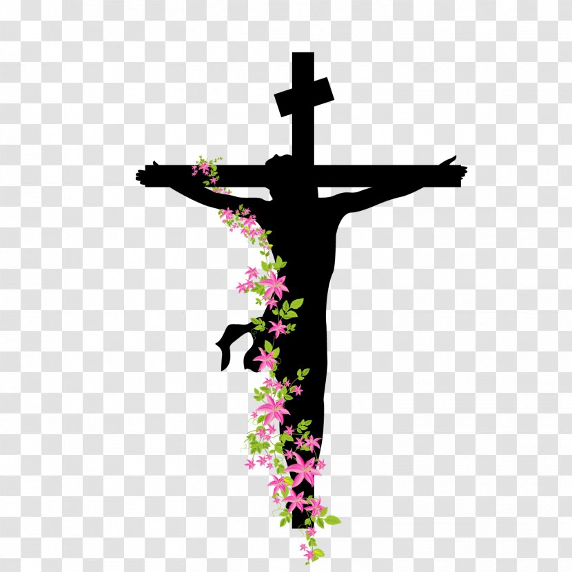 Christian Cross Christianity Crucifixion Of Jesus - Crucifix - Vector Resurrected Transparent PNG